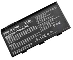 replacement msi gx660h laptop battery